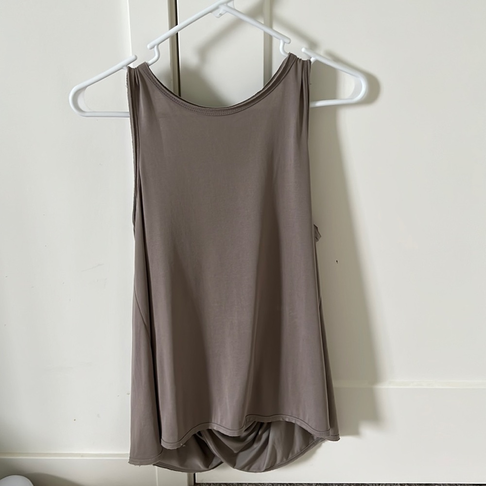 Cute tank with open back